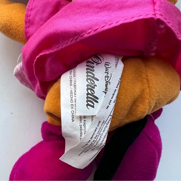 Cinderella Suzy Mouse 6" Bean Bag Plush Cinderella Disney Stuffed Animal W/Tags - Picture 3 of 3